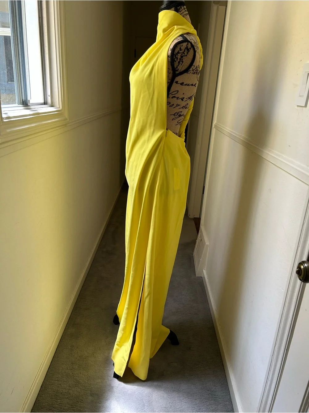 Proenza Schouler Faye Twist Back Matte Crepe Gown/Dress NWT - 8 - Picture 7 of 10
